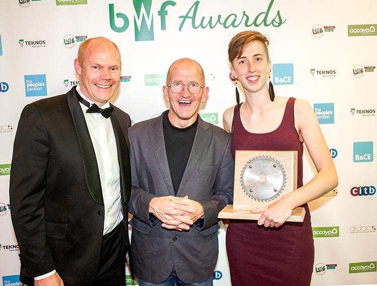 Winners of the BWF Awards sponsored by CITB